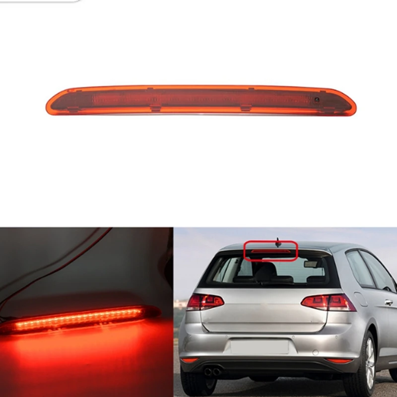 Third Brake Light PC For Volkswagen Golf 6 Golf 7 Mk6 POLO Tiguan 5K0945087B Car Accessories