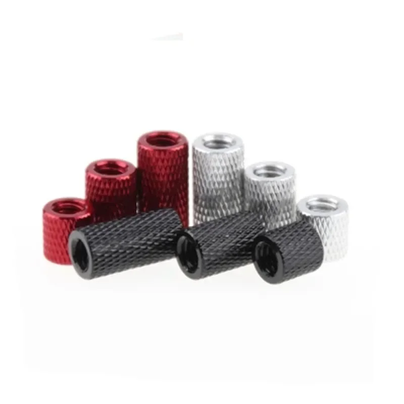 

RTBVEKI 3pcs D9 D10 Phase frame Tripod nut Aluminum alloy inch Hand screw nuts Long mother 1/4-20