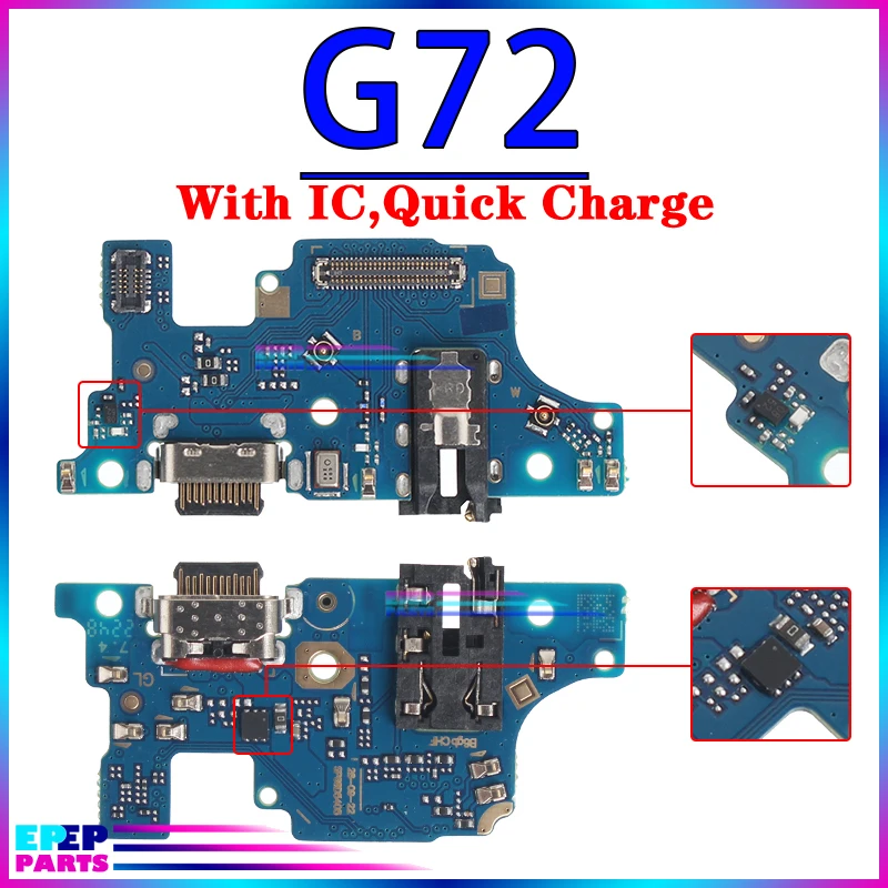 Usb Dock Charger Connector Ports for Motorola Moto G22 G32 G42 G52 G62 G72 G82 G31 G41 G51 G71S 5G Charging Board Module Flex