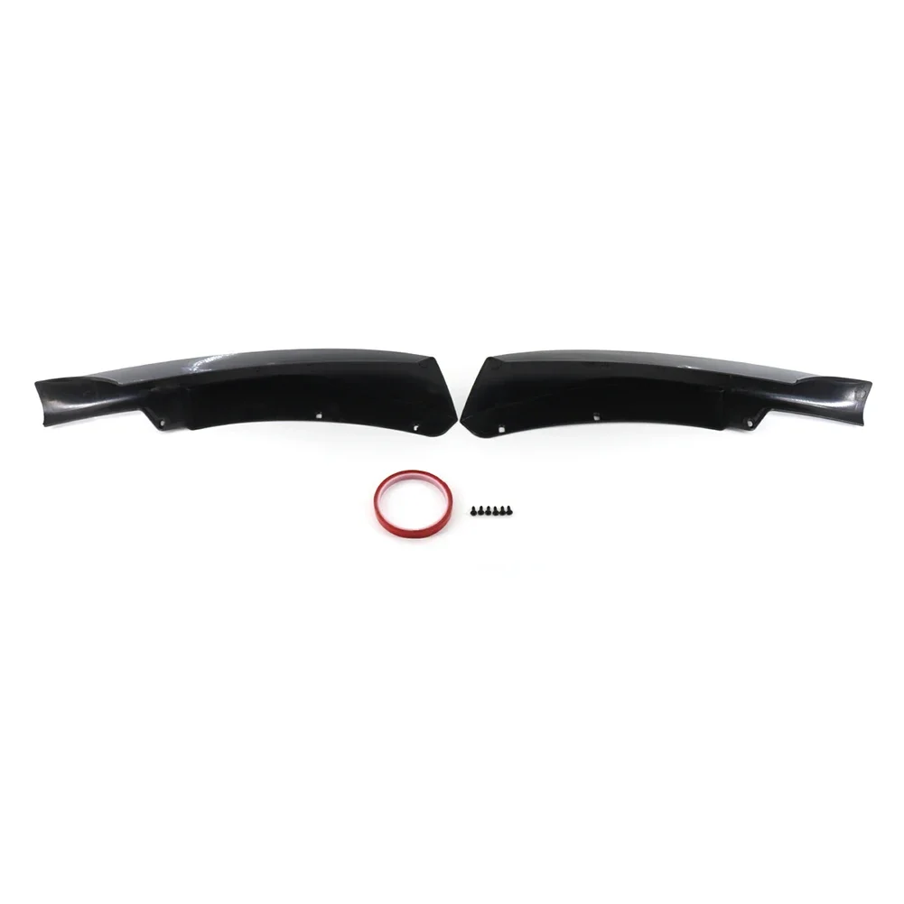 

2pcs Bumper Separator Bright Black Exterior Parts For E90 E91 Side Splitter Exterior Parts For E90 E91