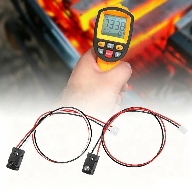 1/4Pcs Infrared Circuit Breaker Sensor 3mm LED Lamp Distance Sensor Counting Module DC 3 To 5V For IR Break Beam Sensor
