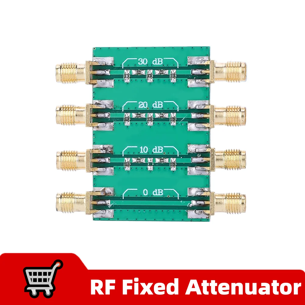 -4.0GHz RF Fixed Attenuator SMA Double Female  Radio Frequency Fixed Attenuator Module Board