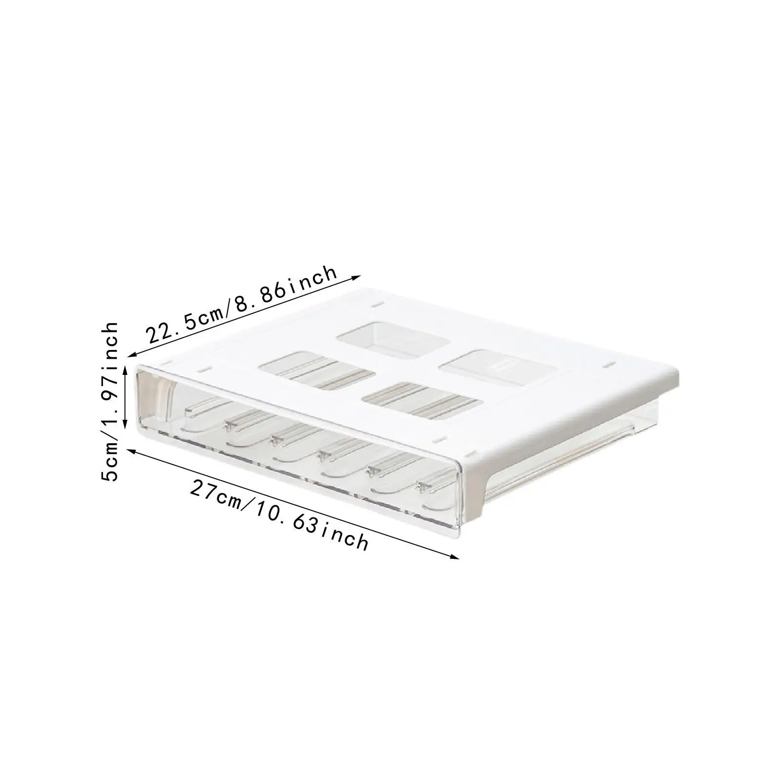 Coffee Pod Holder 30 Pod Capacity Under Shelf Storage for Shops Kitchen Dorm