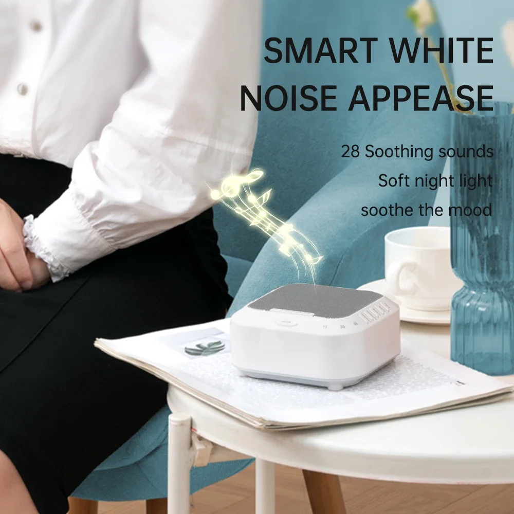 

Popular Hot sell Consumer Electronics Other White Noise Sleep Sound Machine Baby Sleep Aid Soother Speaker Type