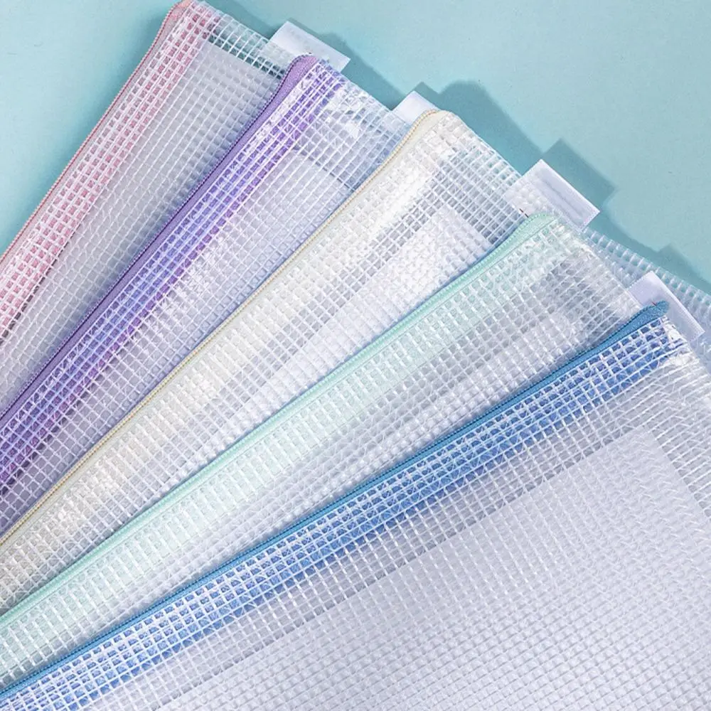 

5PCS A4 File Folders PVC Organize Artifacts File Contract Folders Versatile Portable Test Paper Storage Tool