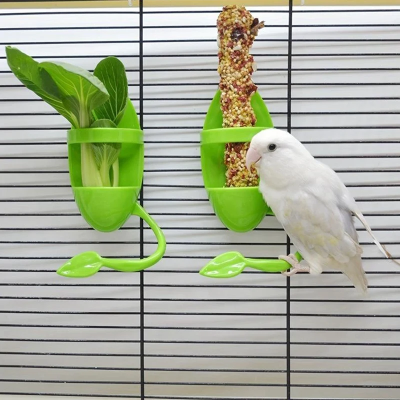 Vogelkooi Voerrek Groente Fruit Inktvis Skelet Geschikt Voor Papegaaien Budgies Parkieten Valkparkiet