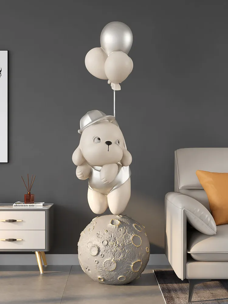 Living room decoration floor ornaments home accessories TV cabinet store sculpture