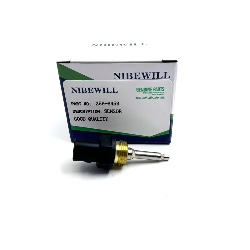 Temperature Sensor 256-6453 For Caterpillar 3406E 3516B C18 C15 C13 C11 E324D E329D E330D E345C E345D 416F 420F 428F 430F