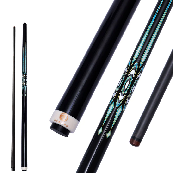 

OK Healing Professional Factory Stock Ready BLACK TECH Полностью карбоновые бильярдные кии размером наконечника 12,9 мм для игр для перерывов и бильярда