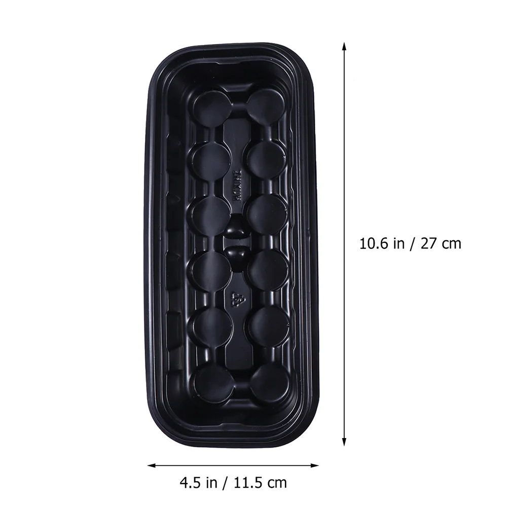 

6 Sets Seedling Tray 12 Cells Seeding Box Planting Container Multi purpose Case Succulent Gardening Pot Plastic Sprouting Seeds