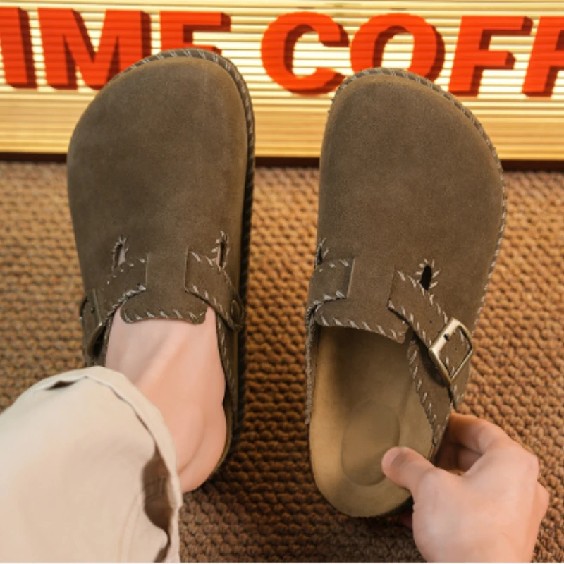 

High quality soft soled casual Boken slippers suitable for both men and women