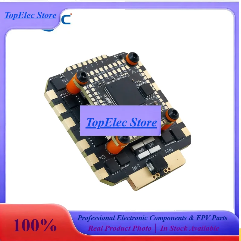 TopessHPXGRC H743 Flight Controller Stack, BLHeli_32 80A/100A ESC 3-8S For FPV Racing Drone, ICM42688P Gyro