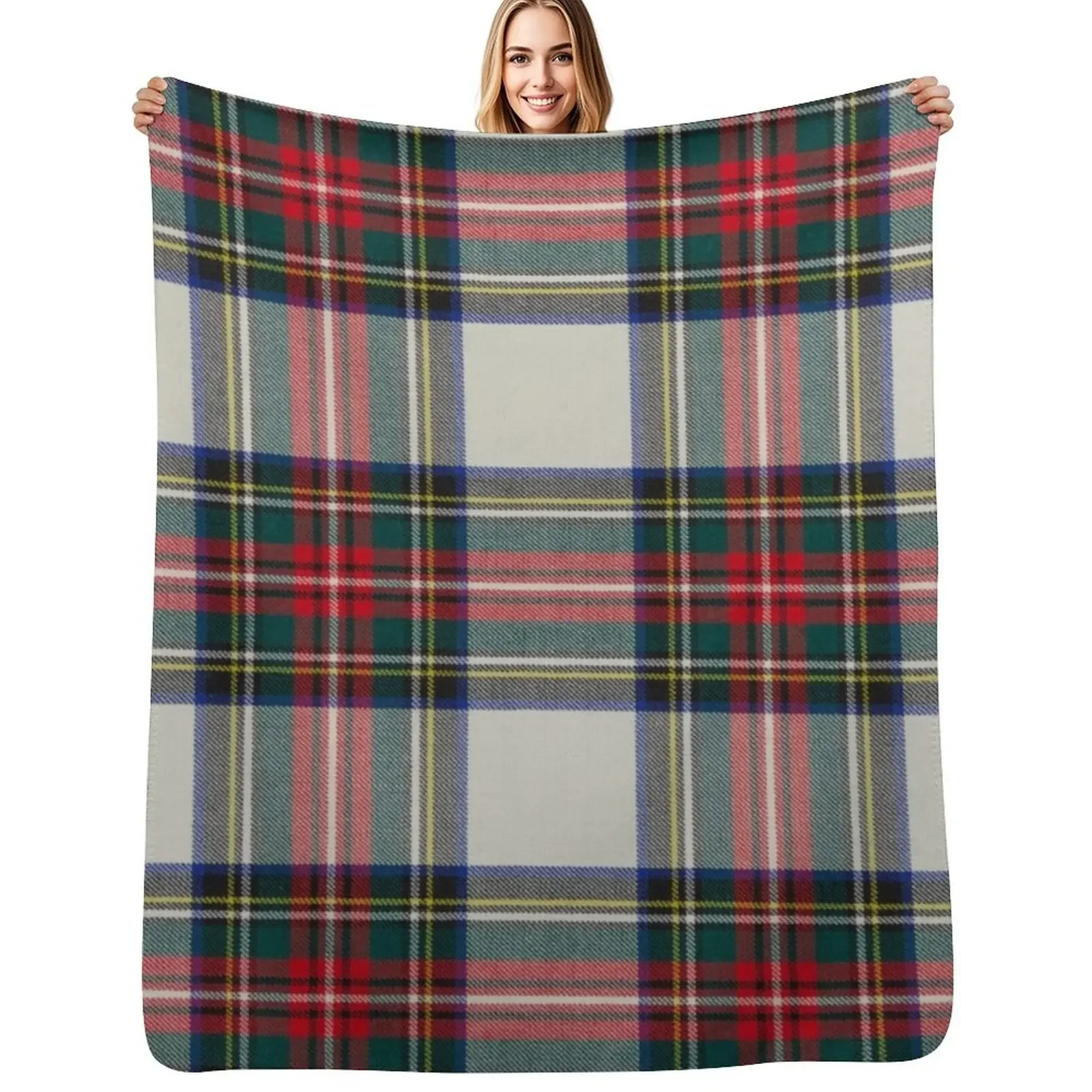 

Stewart Dress Scottish Tartan Throw Blanket Baby Extra Large Throw For Decorative Sofa Blanket
