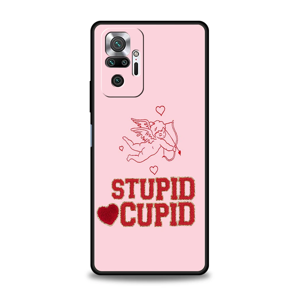 Middle Ages Retro Cupid Angel Phone Case for Redmi 14C 10C Note 14 13 12 10 11 Pro Plus 7 8T K40 K50 Gaming Pro Soft TPU Shell