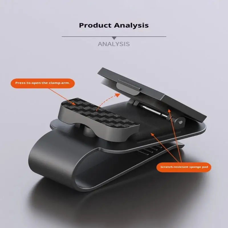 Auto Sunglasses Clip, Car Sun Visor Eyewear Hanger, Ticket Card Storage for Interior Accessory