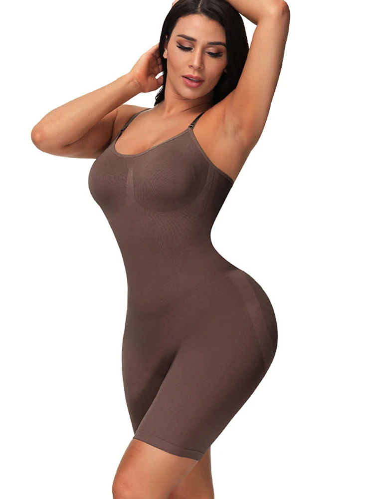 Women\'s Seamless Body Shaping Bodysuit Slimming Corset Modeling Reducing and Shaping Girdles Body Bustiers Postpartum Shapewear