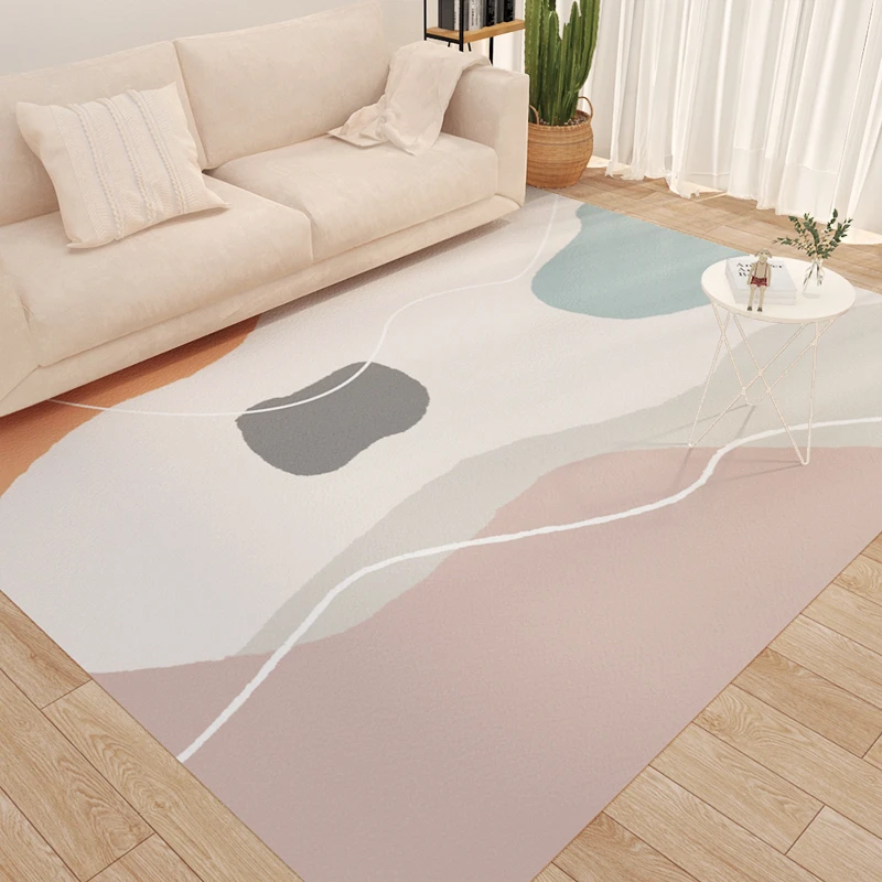 Modern Living Room Decoration Rugs Home Cloakroom Dressing Table Rug Large Area Bedroom Bedside Carpet Soft Thick Plush Carpets