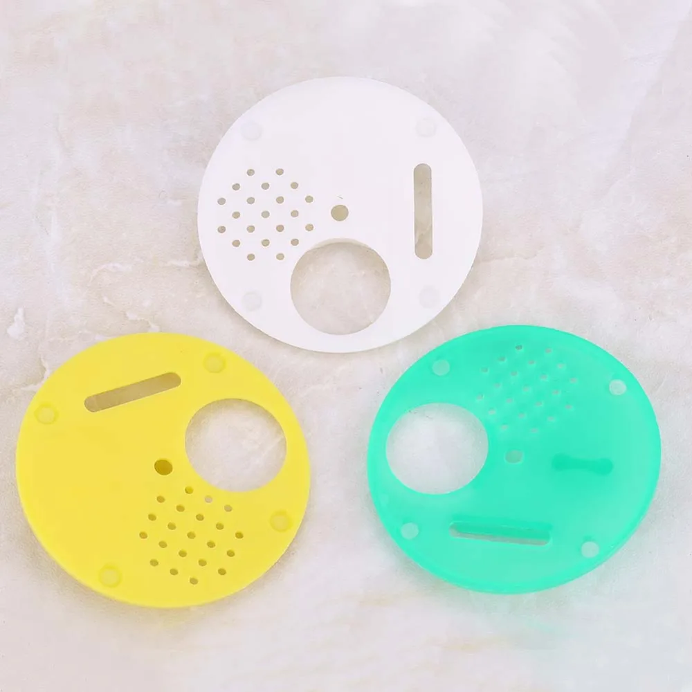12Pcs Colorful Plastic Beehive Nest Door Round Shape Adjustable Beekeeping Tools Vent Beehive Beehive Protection