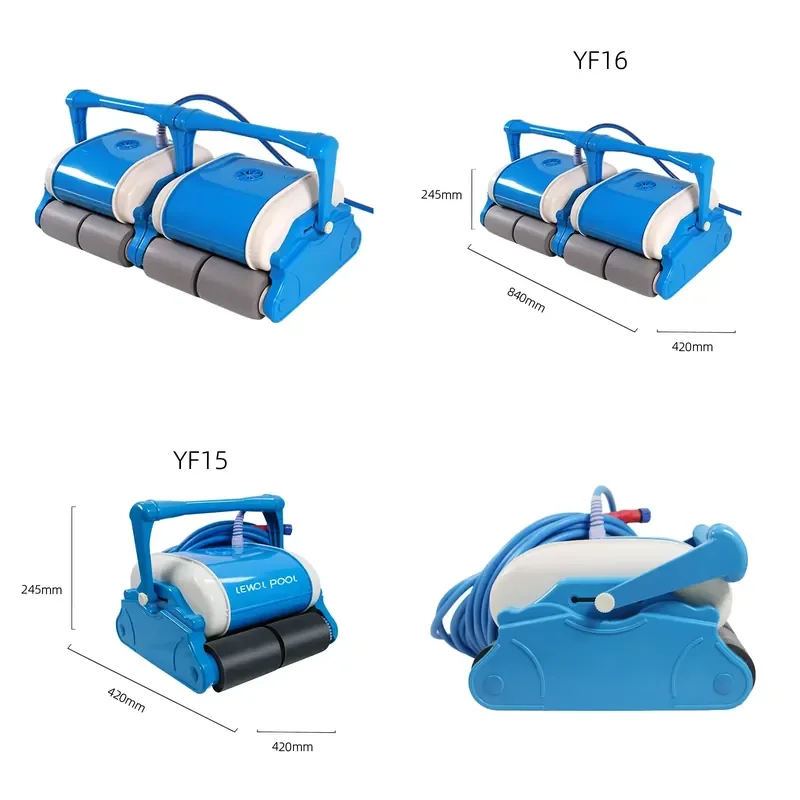 STROVAN Corded High Quality Cleaning Robot Swimming Pool Vacuum Cleaner High Efficiency for Outdoor Use
