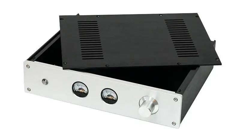 

BZ3207 full aluminum amplifier chassis diy hifi Preamplifier box /DAC case VU version