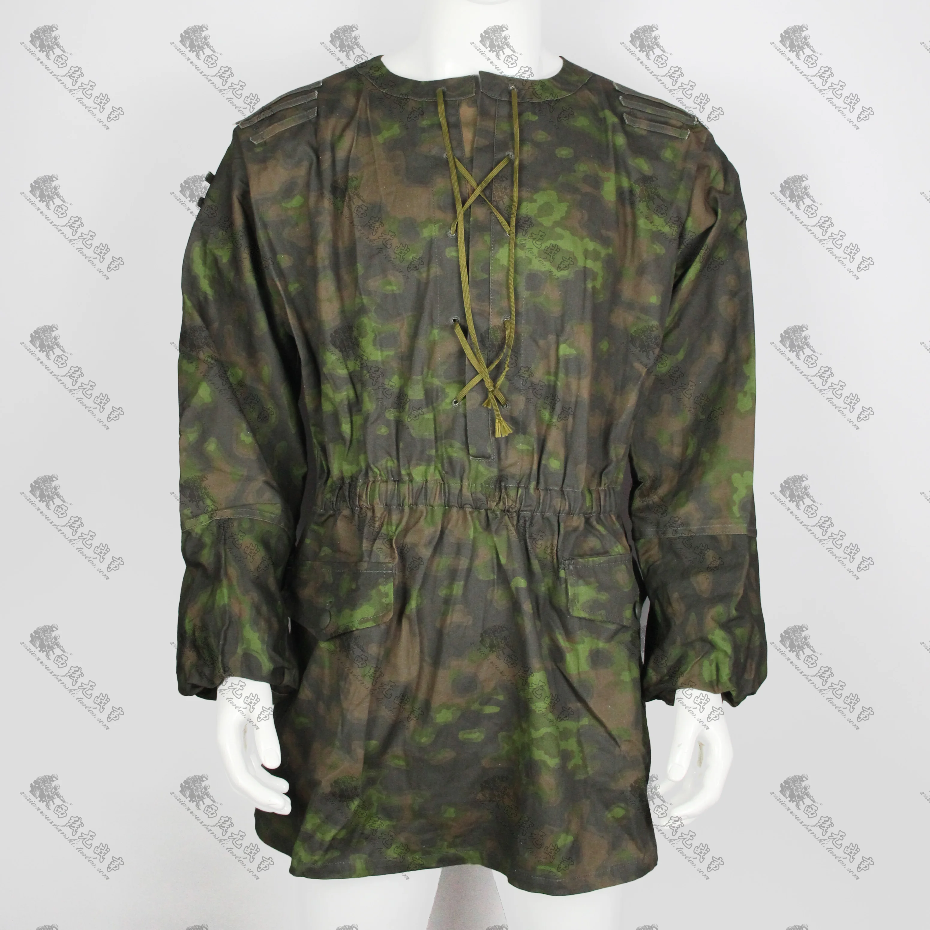 سترة بقلنسوة مموهة من النخبة الألمانية مع حافة غير واضحة مموهة M42 من النوع الأول #3