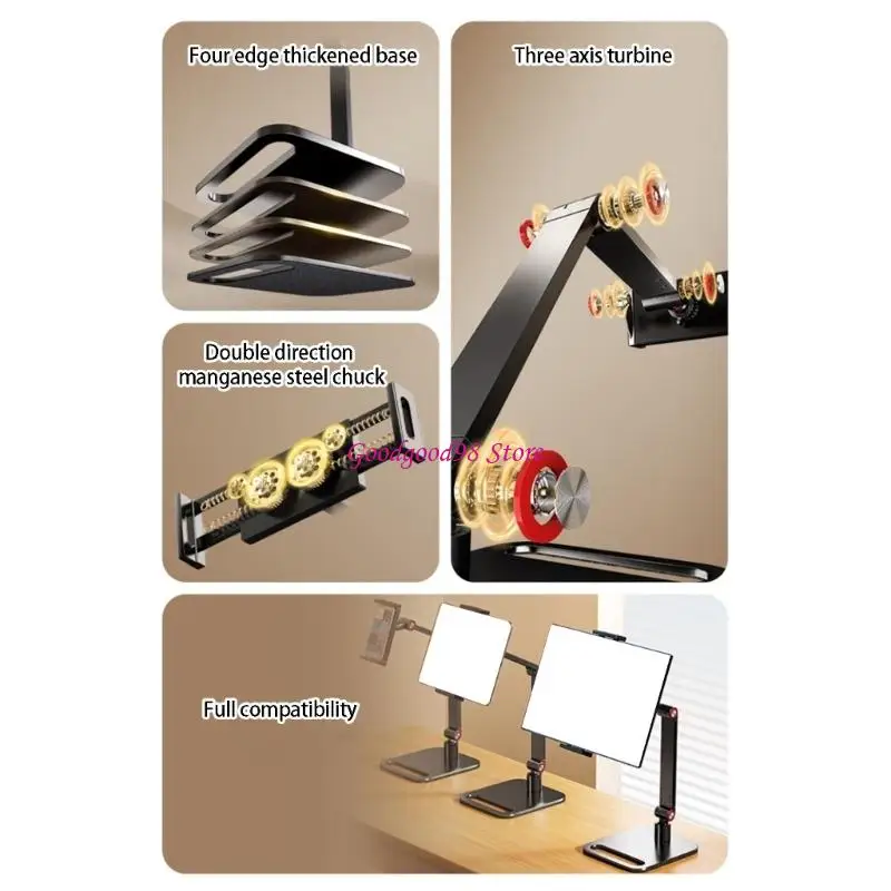 Phone Support Stand with Attachment for Video Call Viewing