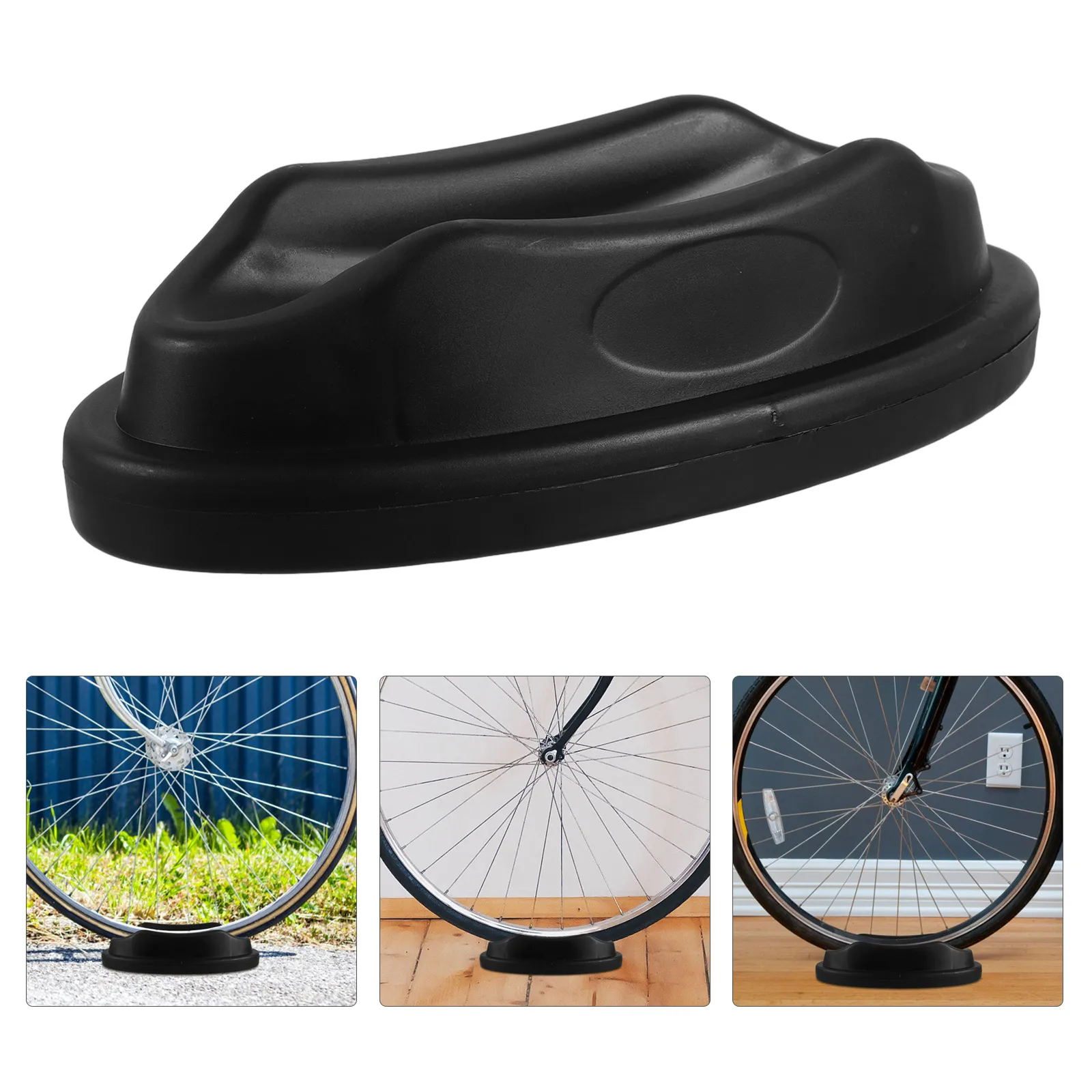 

Cycling Platform Pad Bike Front Wheel Support Mountain Black Bicycle Stabilize Stand