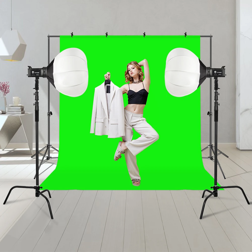 Bowens Video Studio Kit 135W Photography Light Kit LED Lamp Flash Studio New Year Lighting 3000-6000K 3 Color