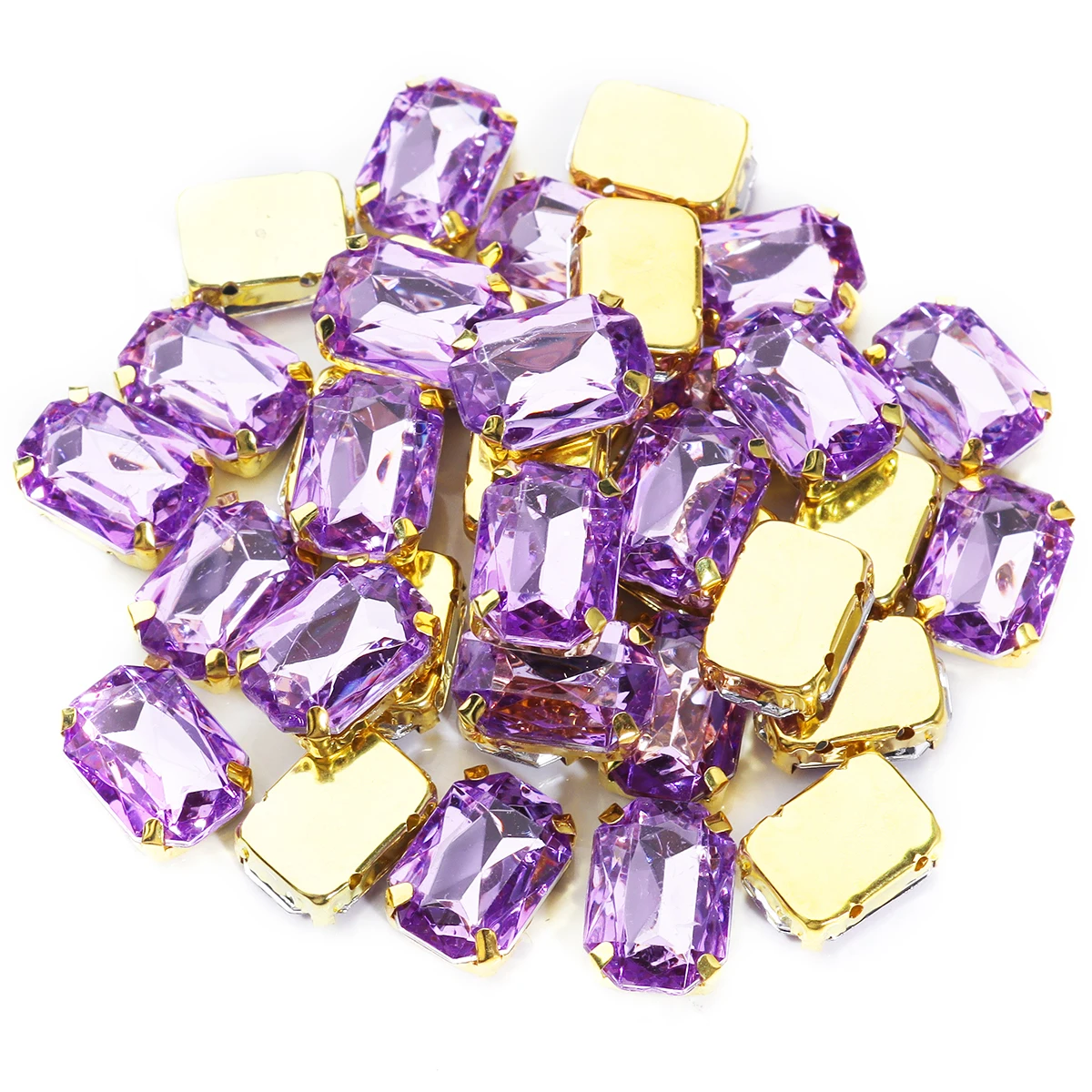 Stainless Rhinestone Gold Claw Beads for Crafts