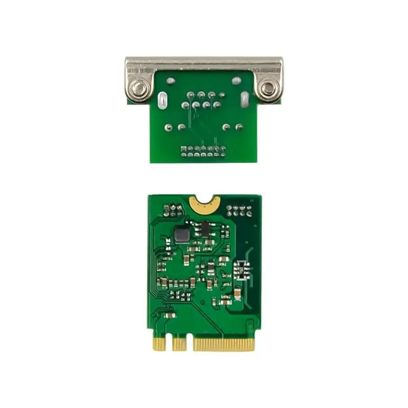AED6-1Set M.2A+E RTL8111F Gigabit Network Card Single Port RJ45 Ethernet Network Card Industrial Computer LAN Network Card Green
