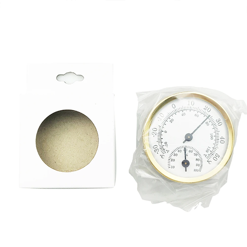 

Mini Hygrothermograph Durable Precision Thermometer Hygrometer For Refrigerators Freezers -30°C To 50°C Easy Read Humidity