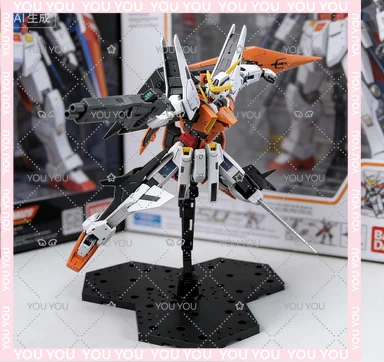 

Оригинальная серия BANDAI MG GUNDAM DYNAMES, Gundam Kyrios, Gundam Virtue, 1/100, аниме-модели для сборки, игрушки, украшения, подарки для мальчиков