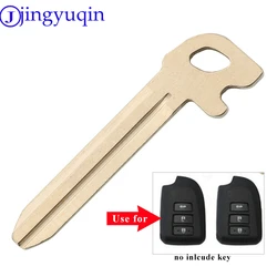 jingyuqin Replace Uncut Key Blade Blank Emergency Smart Card Key Blade For Toyota Verso Vios After 2013 Uncut blank keys Replace