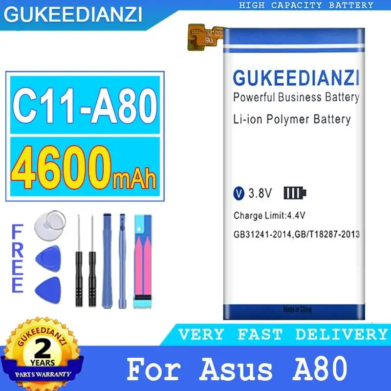 

Высококачественная замена аккумулятора для планшета Asus Padfone Infinity A80, модель C11-A80, 4600 мАч, высокая совместимость