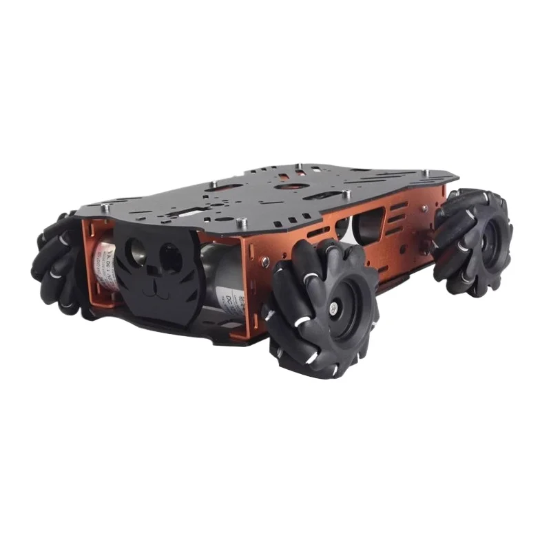 Mecanum Wheel Metal Robot Chassis 25KG Heavy‑Load Aluminum Alloy Frame Encoder Motor For Arduino DIY Competition Robot Project