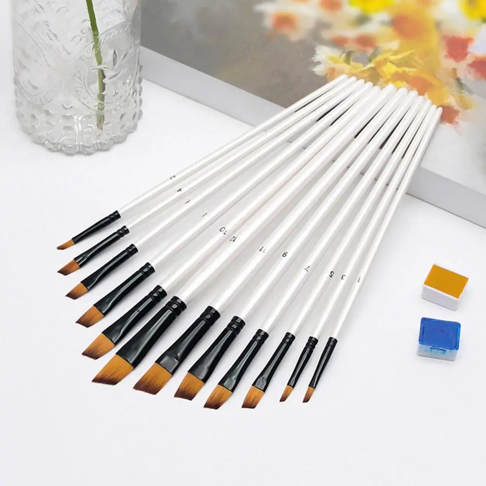 Watercolor Paint Brush Easy Care Painting Brush High-quality Painting Brush Set for Acrylic Watercolor Oil Art for Crafts