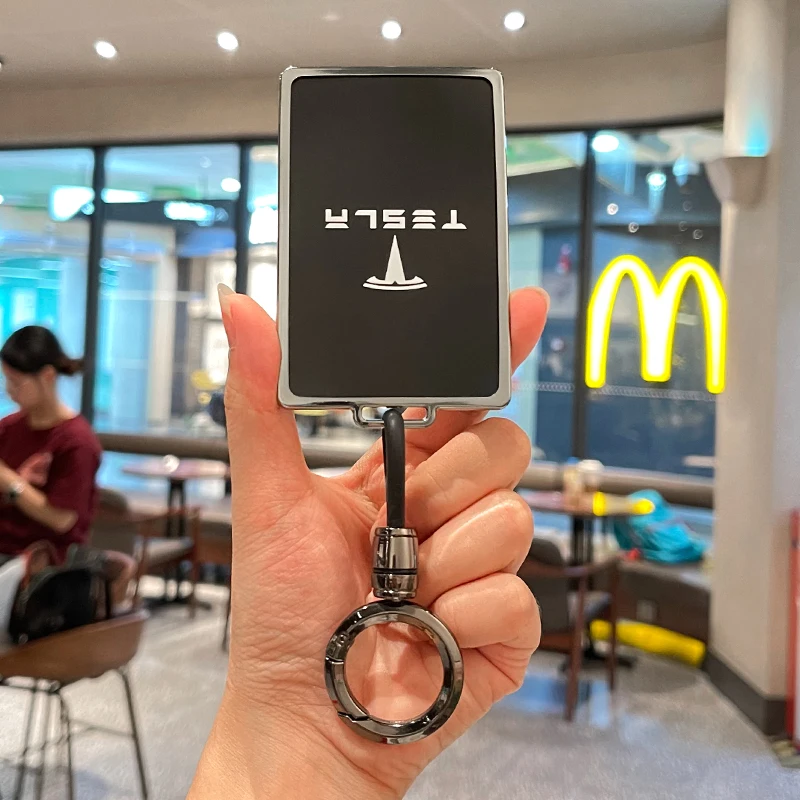 

New TPU Car Smart NFC Card Key Cover Case Protector Shell Fob For Tesla Model 3 Model S Model X Model Y Car Keychain Accessories