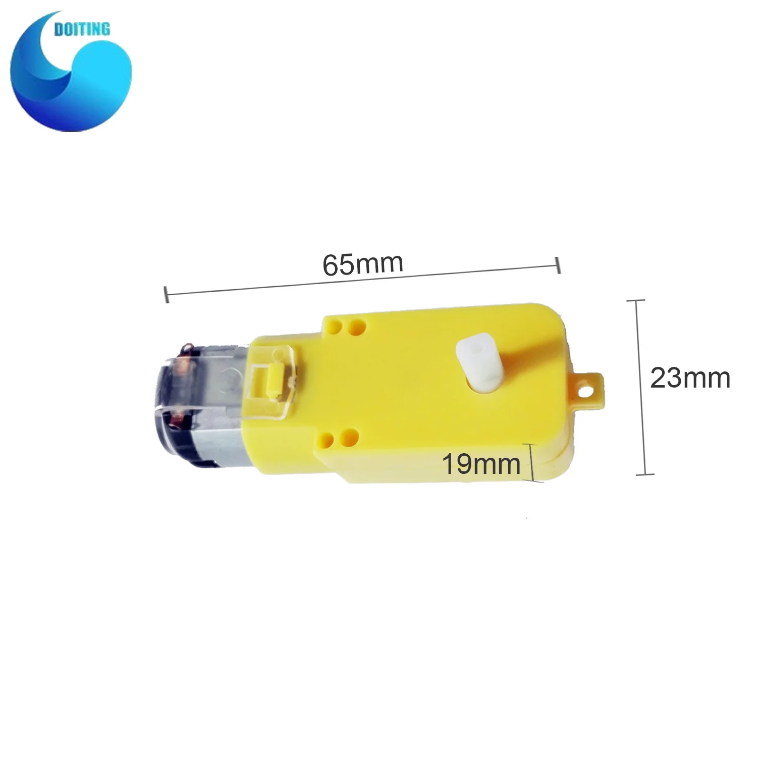 強力な磁気モーターを備えたスマートカーエンジンのセット,モーターとロボットを備えたウェットモーターセット,65mm