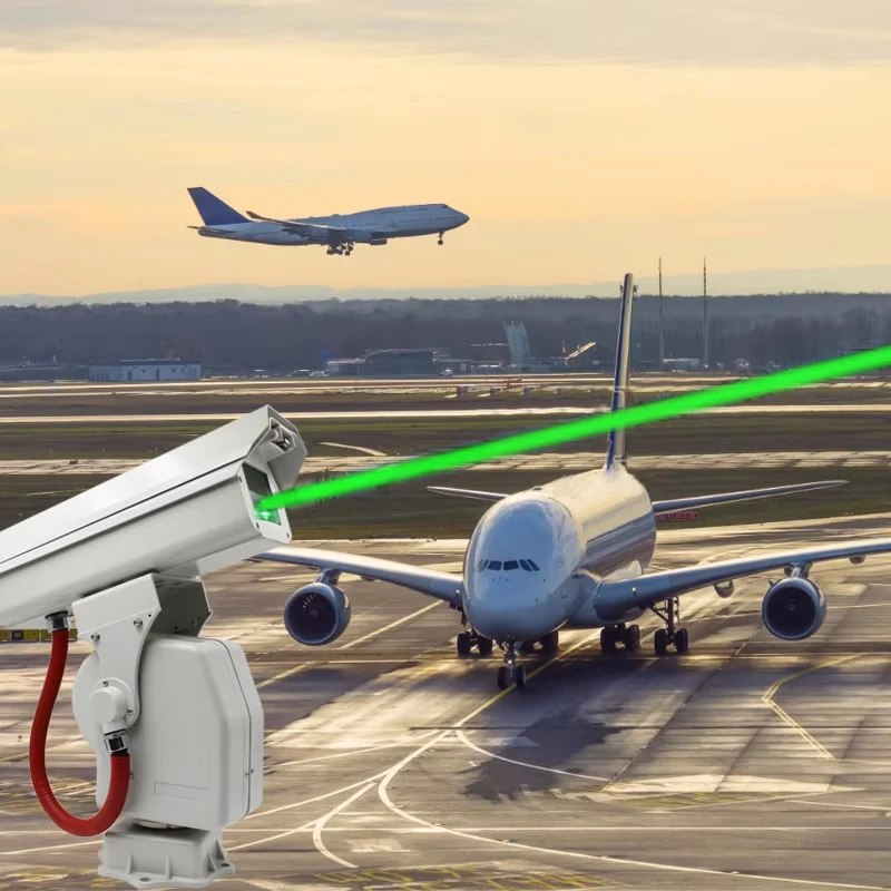 2025 AI Smart Bird Repeller Laser Device 1000mw Strong Power Suitable For Airport Electric Substation Farmland Warehouse