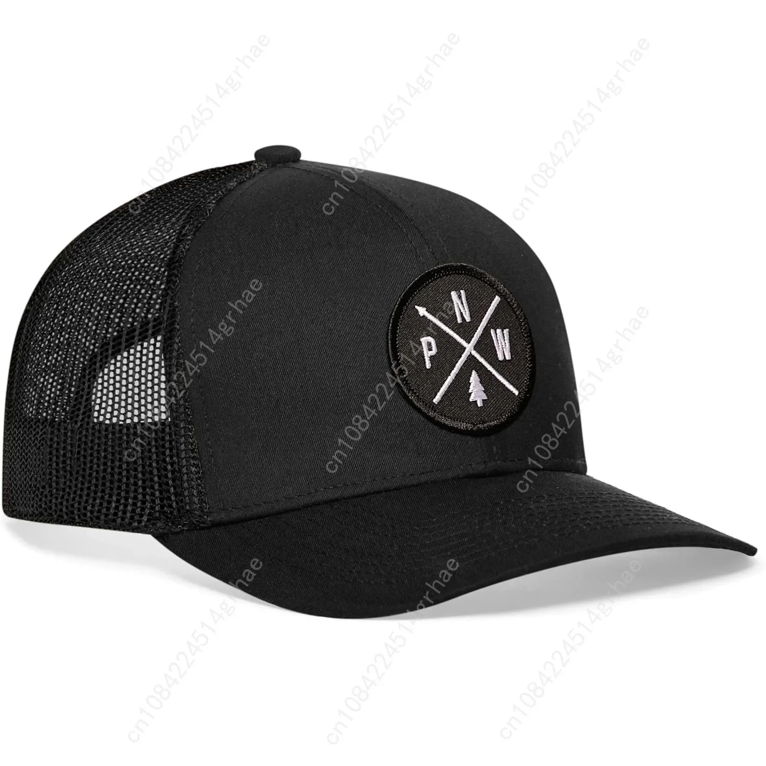 

PNW Trucker Hat for Men & Women, Pacific Northwest Trucker Mesh Snapback Adjustable Baseball Cap