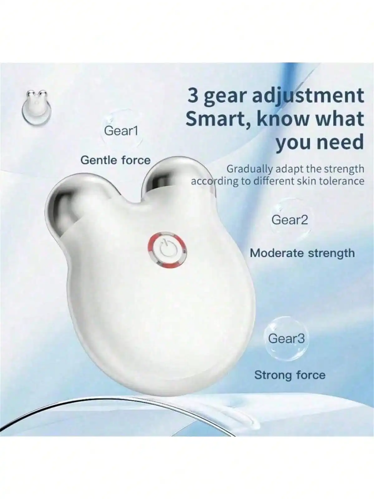 ポータブル電気フェイスリフトローラーマッサージャー EMS マイクロカレント音波振動フェイシャルリフティング肌引き締めマッサージ美容機器