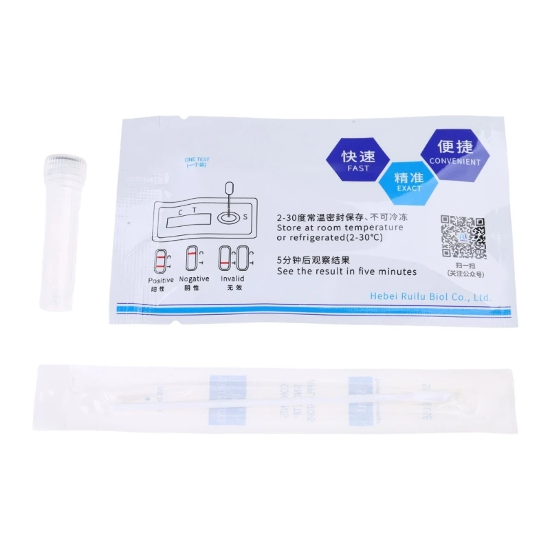 Canine Parvovirus/Canine Coronaviruses Test Dogs Cats Easy and Effective Test Pet Test Card for Clinic Use Convenient