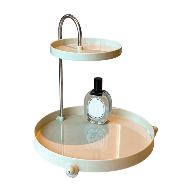 

AB15-Makeup Organizer Tray Cosmetics Jewelry Lipstick Skin Care Rack Perfume Watch Glasses Key Rack Bathroom Shelf
