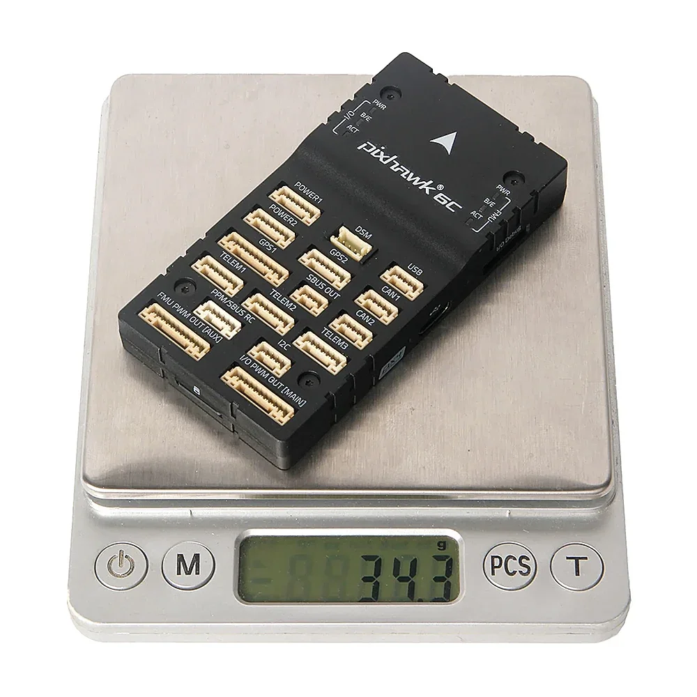 Controladores de vuelo de piloto automático Holybro Pixhawk 6C (plástico) con módulo de alimentación PM02 V3 /PM06 /PM07 /M9N /M10 GPS para Dron RC FPV