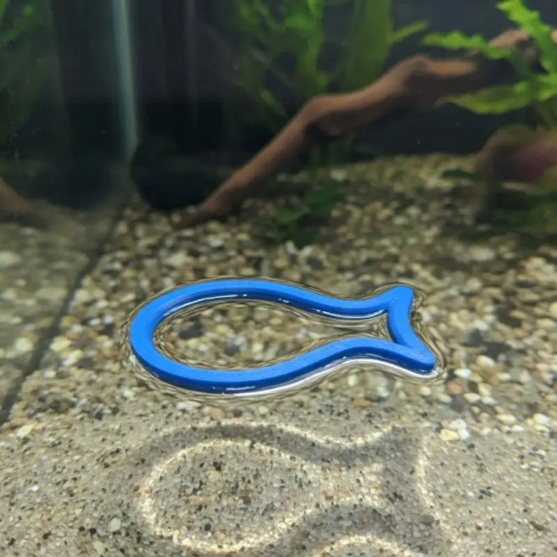 Feeding Rings for Fish Tanks 2/4/6pcs Non Diffusion Structure Keeps Food Contained Ideal for Aquariums