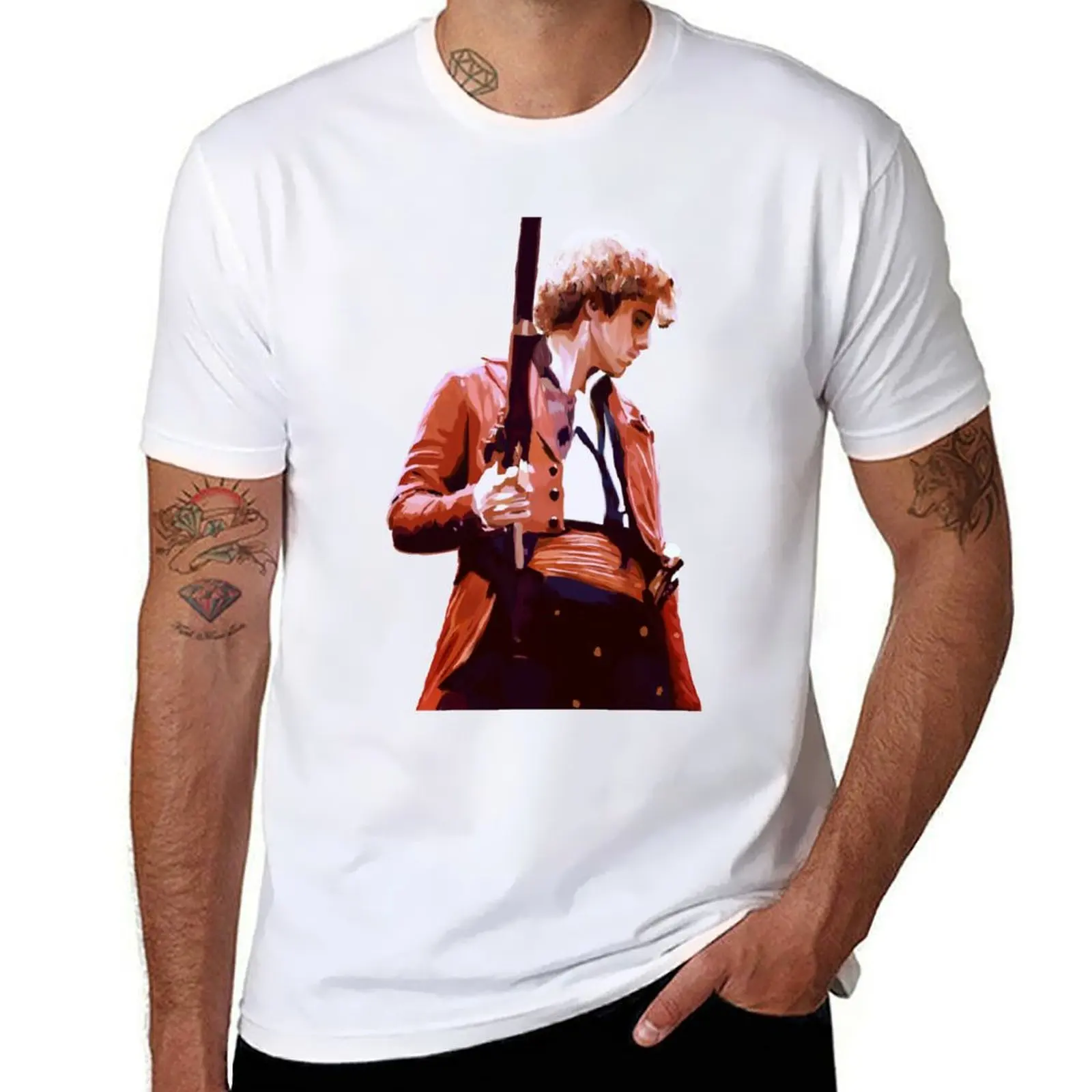 

Enjolras Paiting T-Shirt g man t shirts for men mens graphic t shirts cotton t shirts man 100% T-Shirt