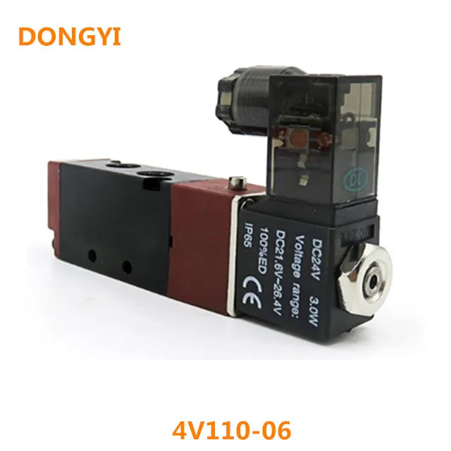 High Quality  Solenoid Valve  For 4V110-06  AC220V  DC24V