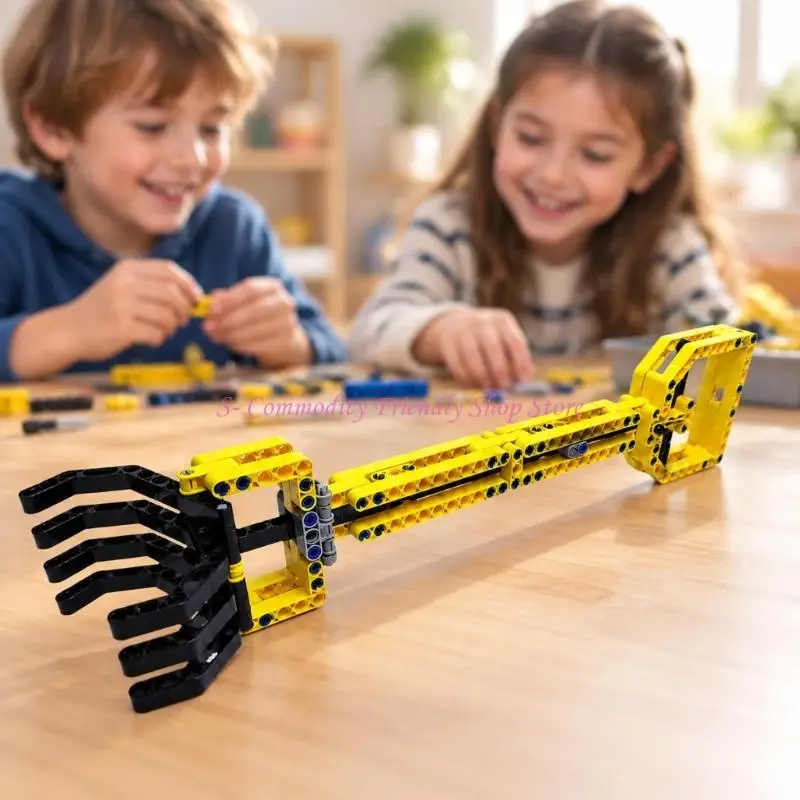 85AE Long-Arm Building Block Model with Jointed Assembly Structure