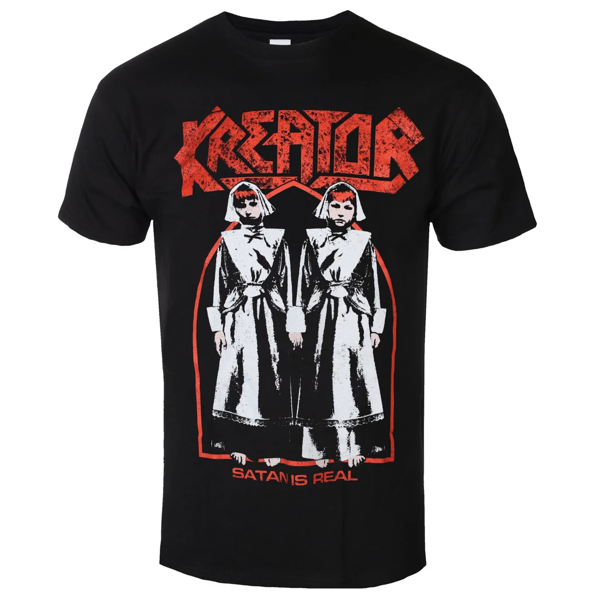 Summer Retro Kreator Graphic Cotton Band T-shirt Unisex Summer Short Sleeve Fashion Brand Tee Luxury Casual Vintage Tees