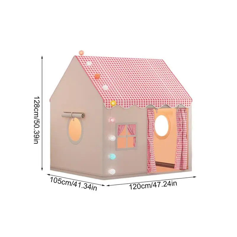 Grande tente de jeu intérieure pour enfants, château de princesse pliable, maison de jeu pour enfants, Base secrète, tente de jeu, jeu de lit